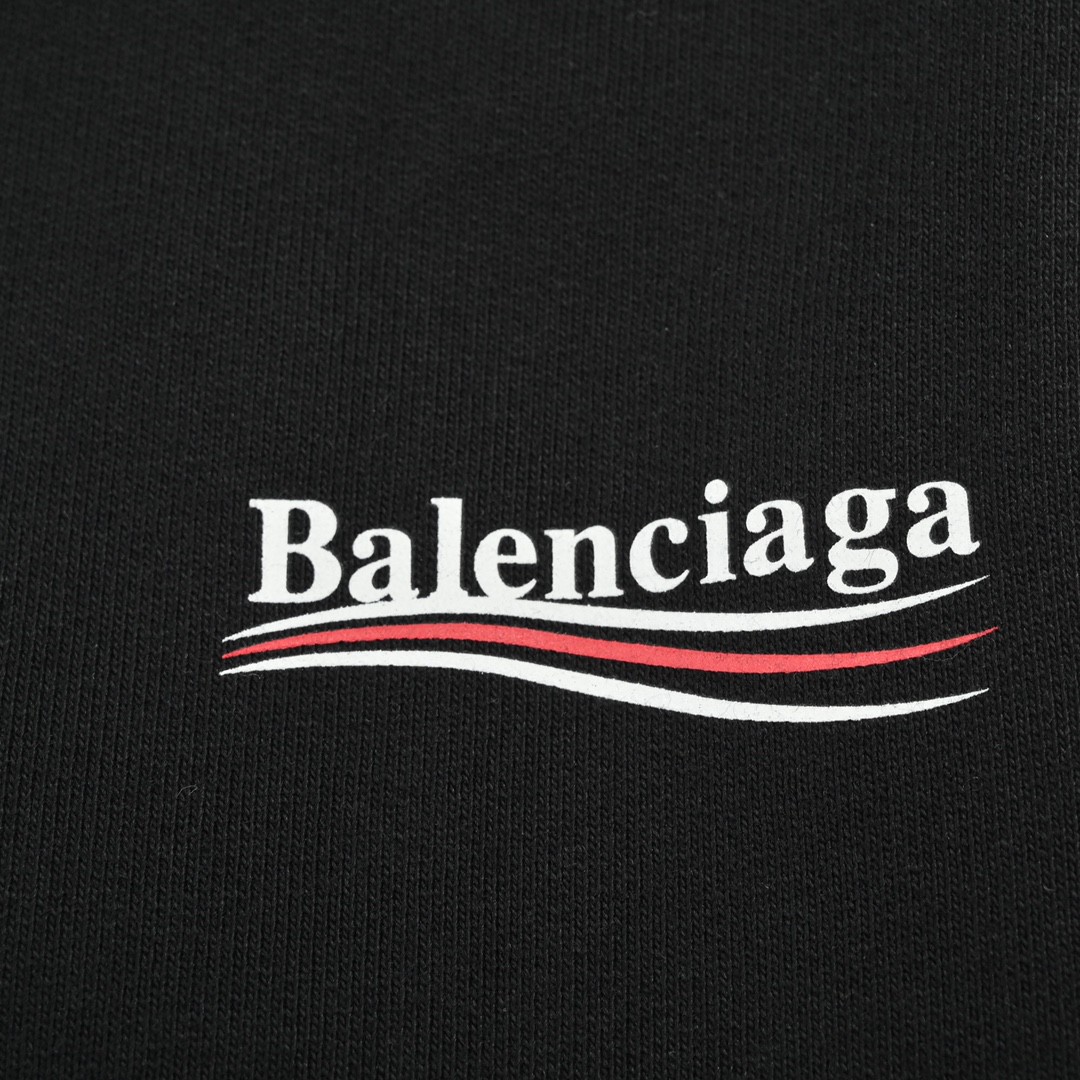 Balenciaga/巴黎世家 21ss 可乐波浪印花短裤