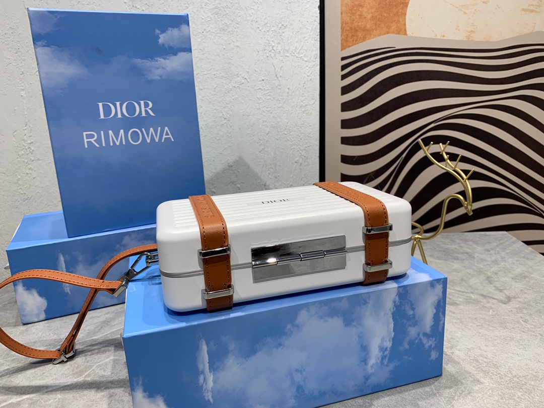 420 DIor & RIMOWA 联名限定款小行李箱子包来啦