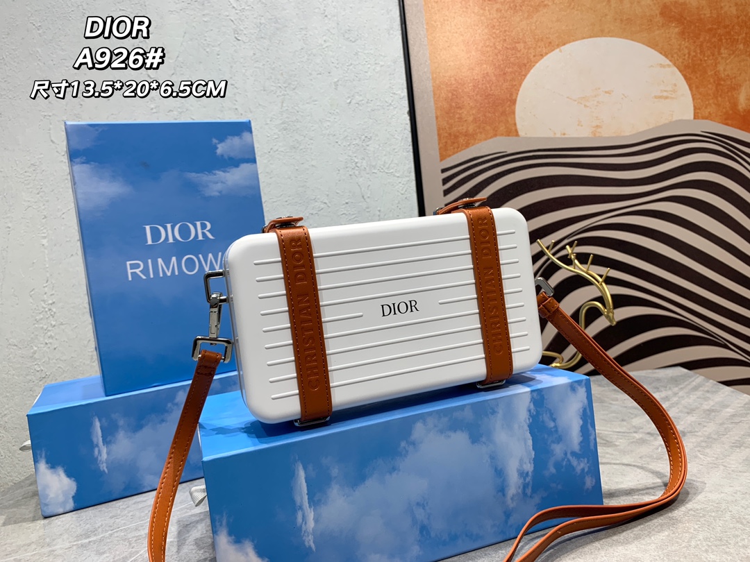 420 DIor & RIMOWA 联名限定款小行李箱子包来啦