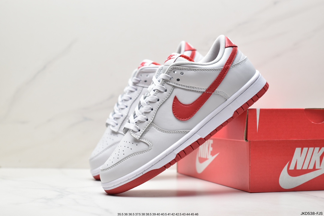 Nike Wmns SB Dunk Low ”Photon Dust” dunk series low-top casual sports skateboard shoes ”white gray smoke gray haze gray” FJ0832-011