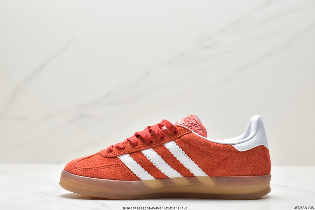 Adidas Originals Gazelle Indoor HQ8718 clover retro casual non-slip wear-resistant low-top sneakers