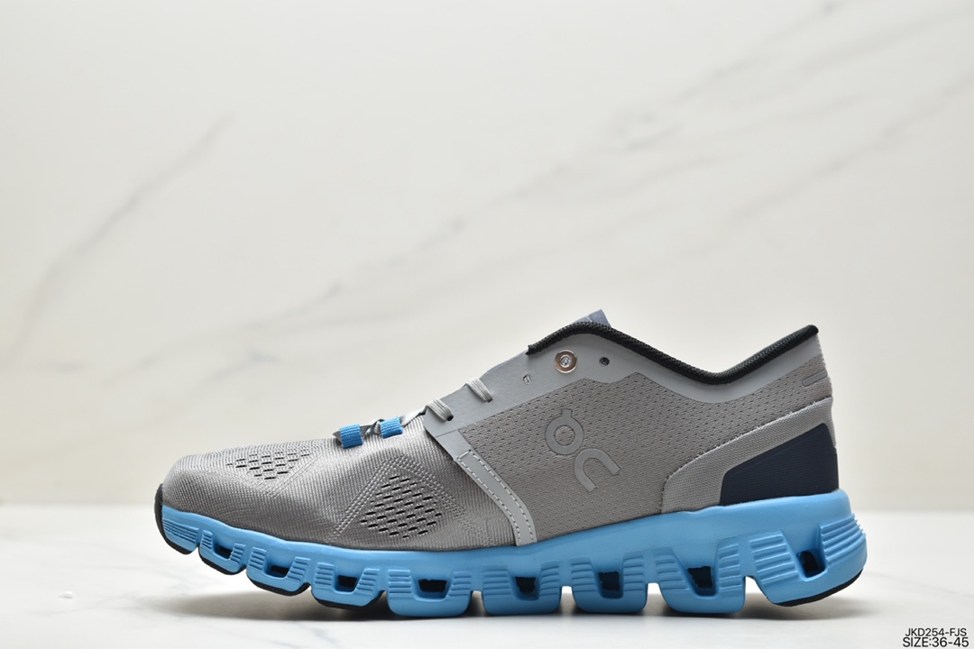 ON CloudX WHTE BLACK Cloud X series low-top lightweight, comfortable and versatile casual sports shoes