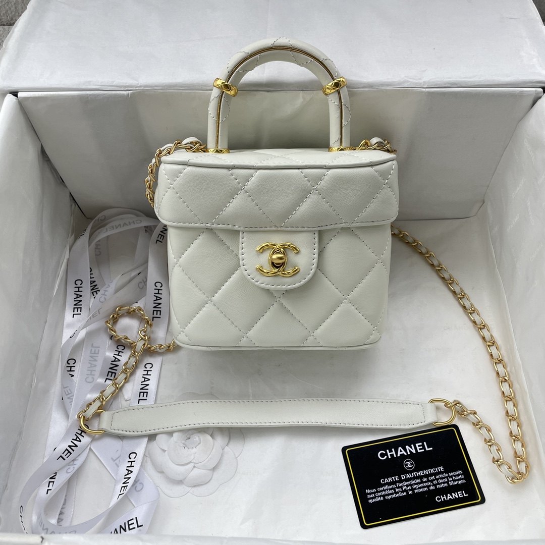 Chanel Cosmetic Bags Crossbody & Shoulder Bags Lambskin Sheepskin