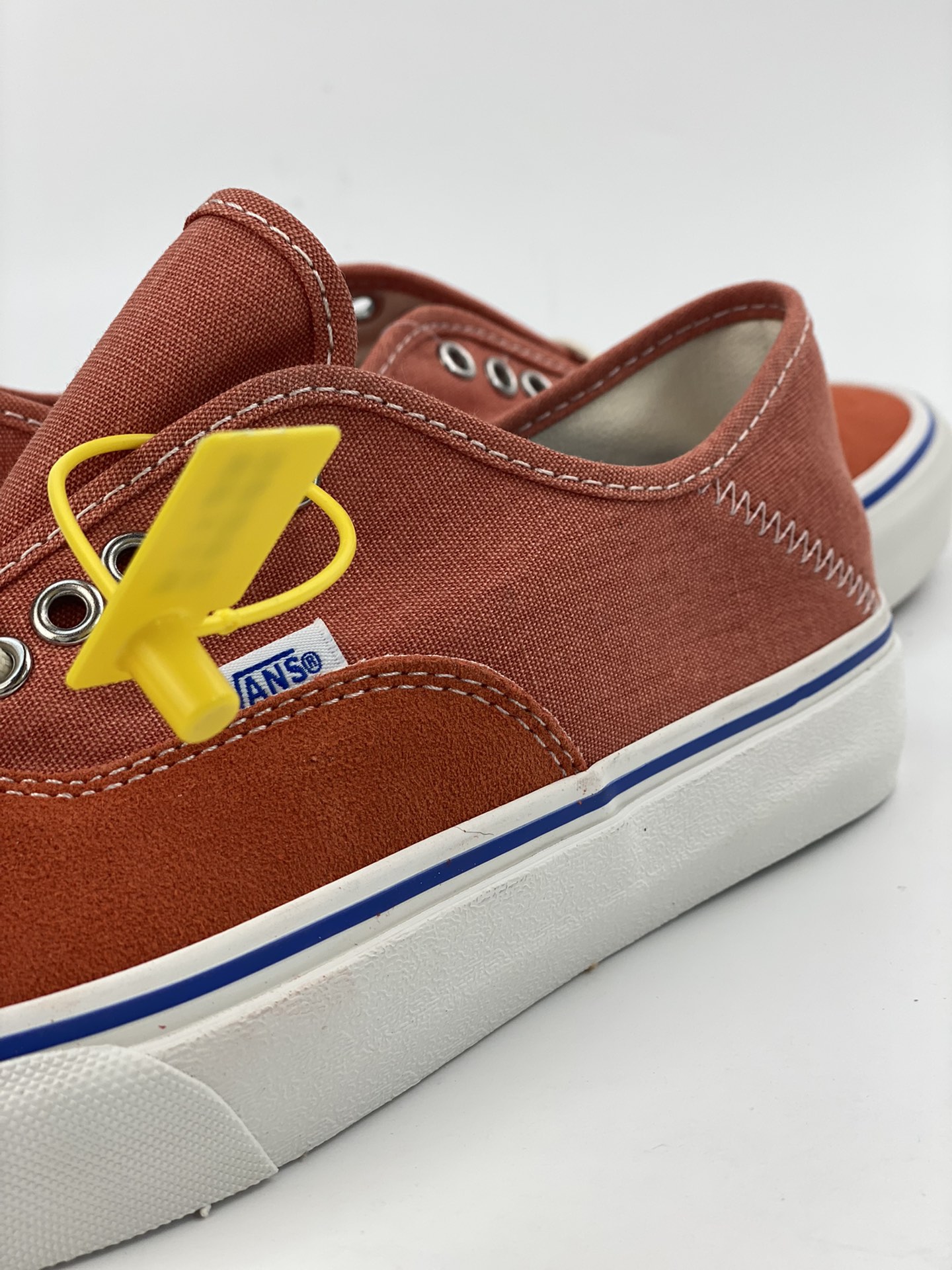 Vans Authentic Comfort Vitality Orange Canvas Slip-On