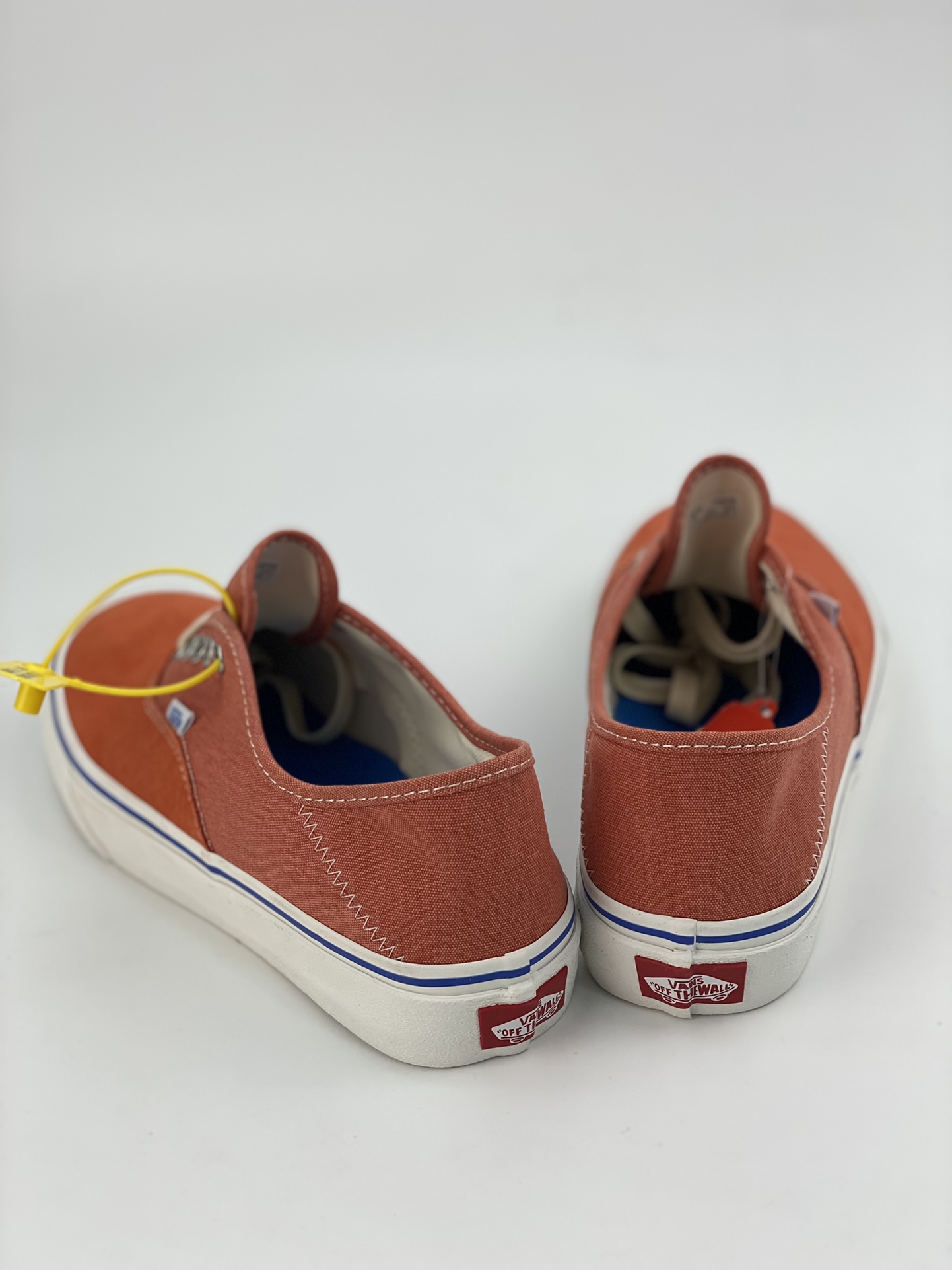 Vans Authentic Comfort Vitality Orange Canvas Slip-On