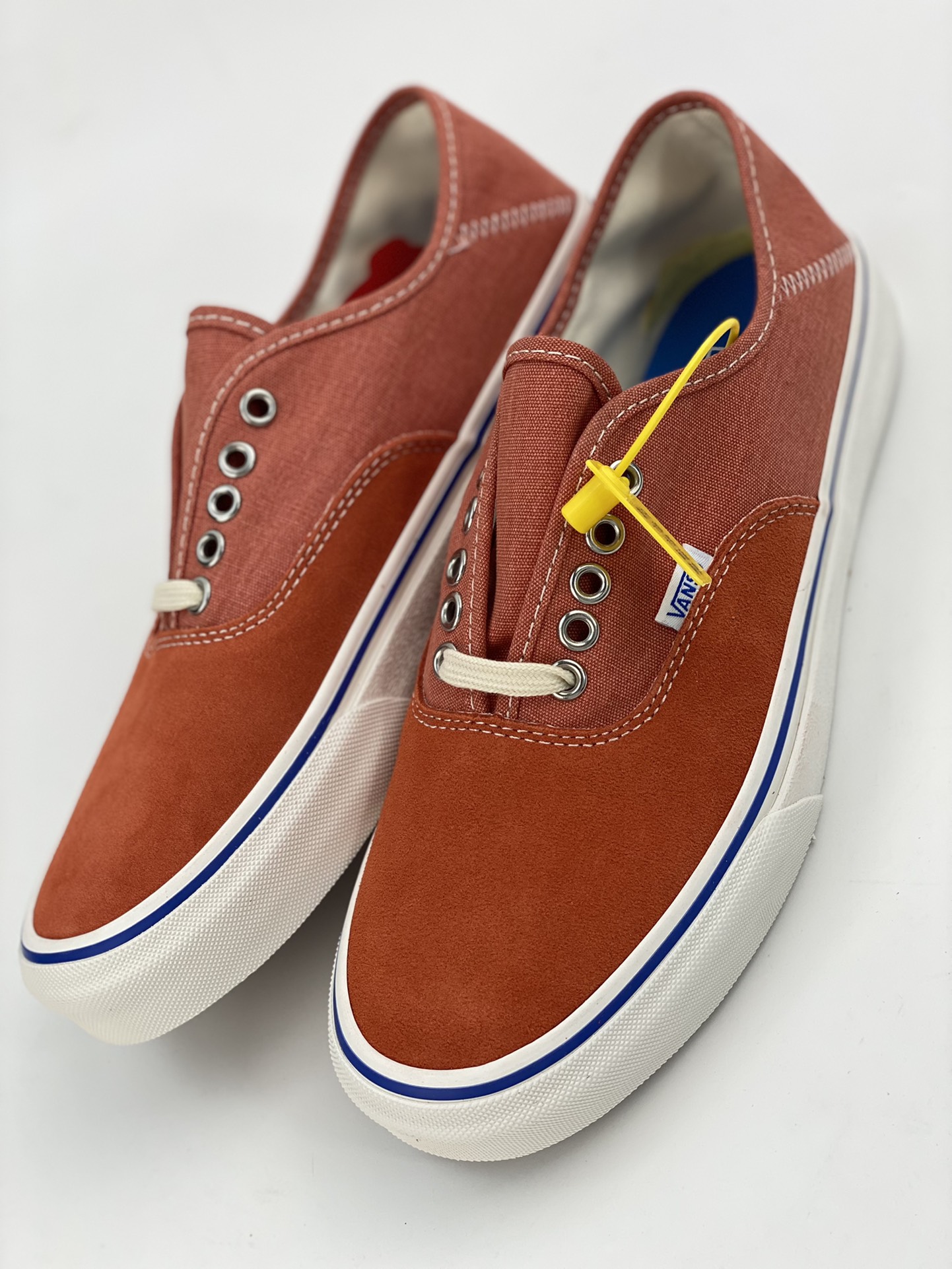 Vans Authentic Comfort Vitality Orange Canvas Slip-On