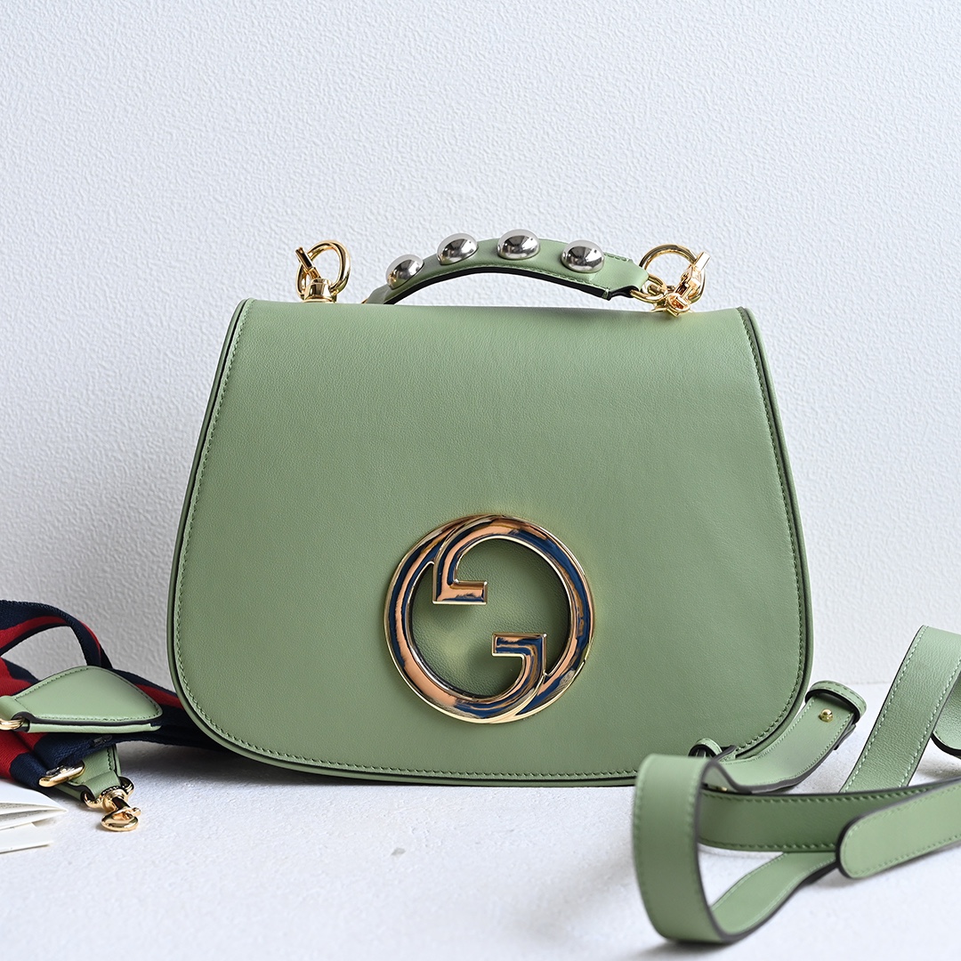 Gucci 721172 Mint Green Detail"