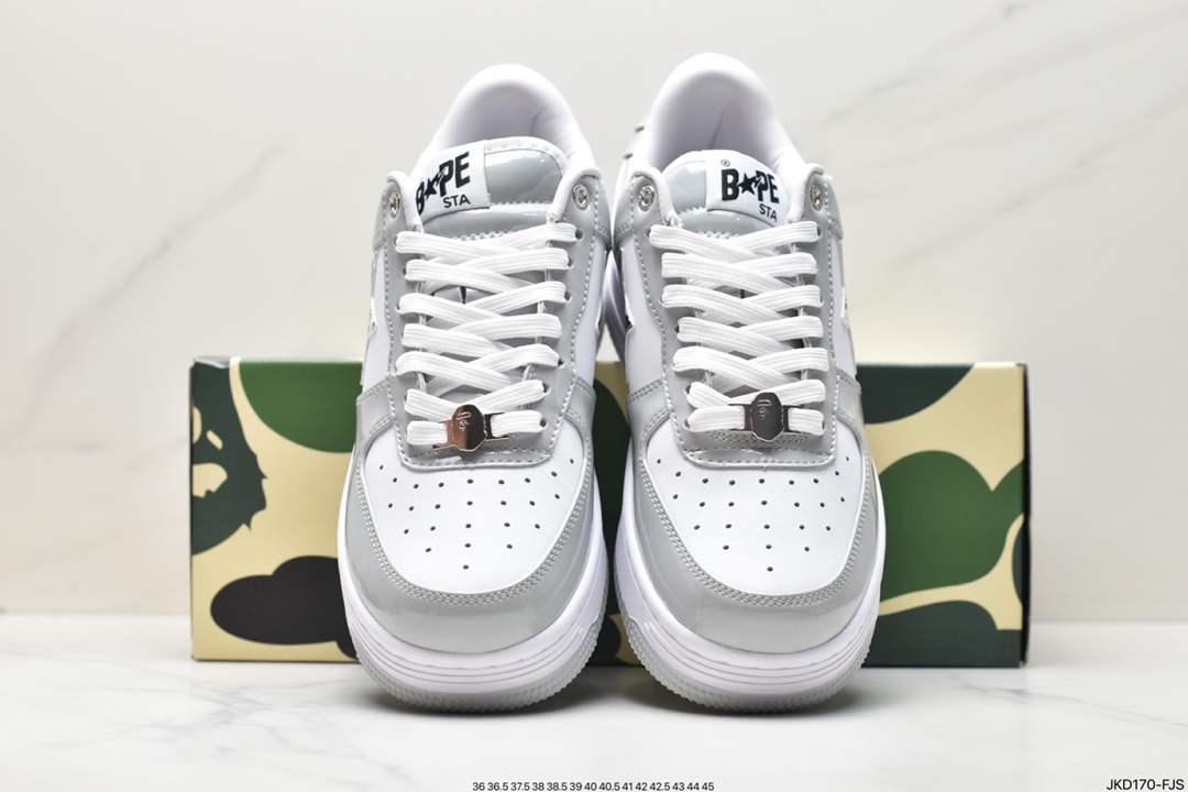 Japanese Harajuku fashion brand A Bathing Ape BAPE Sk8 Sta Low SK8 series low-top casual sports skateboard shoes