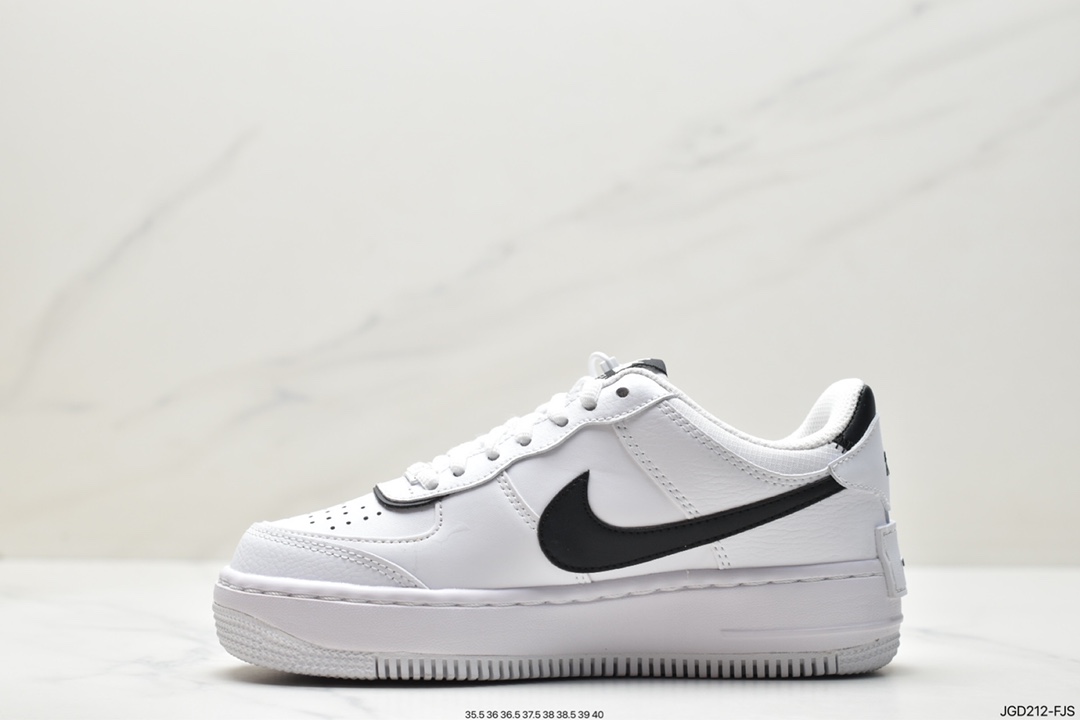 Nike Air Force 1 Shadow new color lightweight height-enhancing low-top versatile sneakers DR7883-101