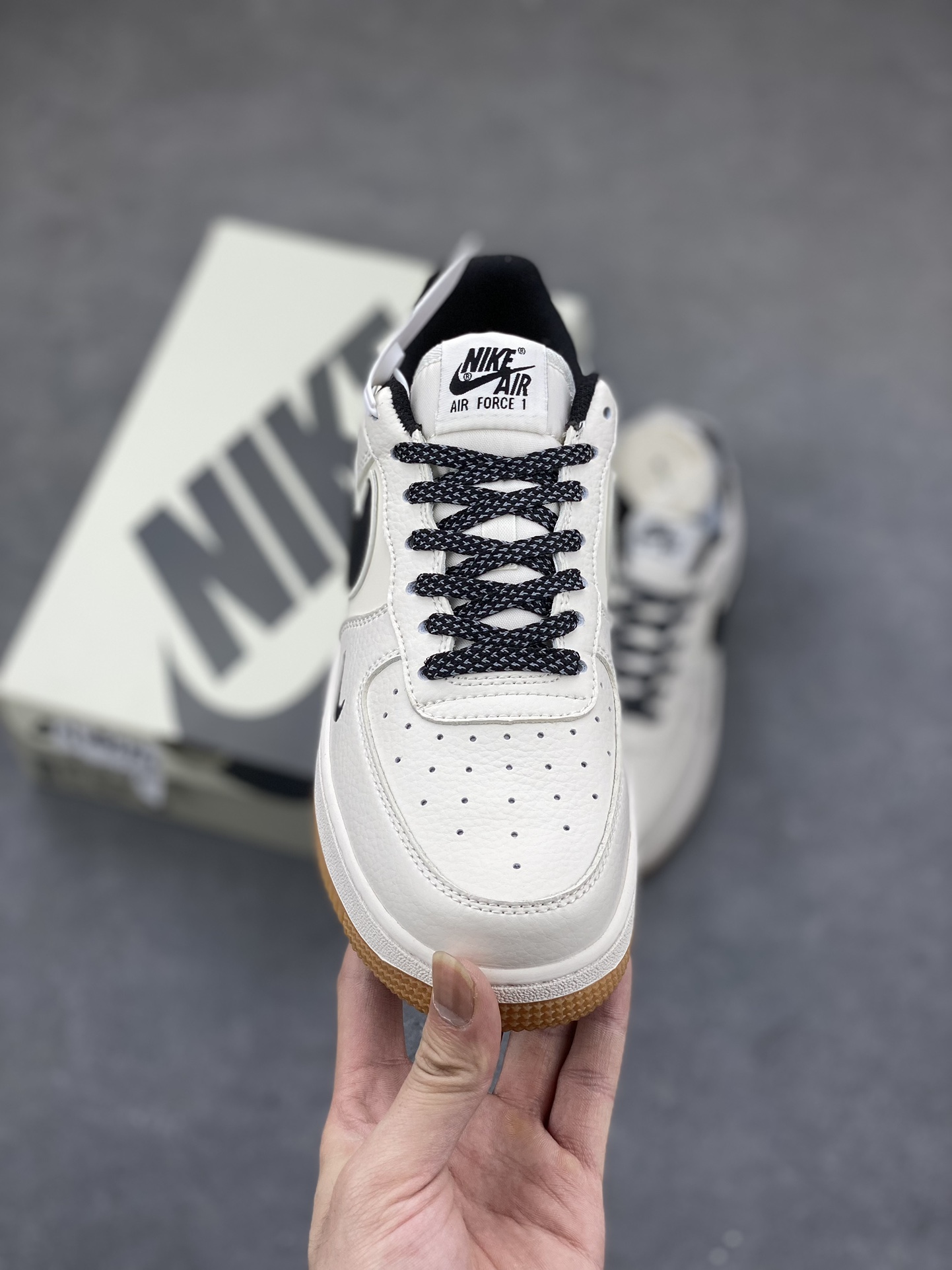 Nike Air Force 1 '07 Low 'Starry Sky' Cream/Black Casual Sneaker HD1689-101 3 i1684347000 7865 1