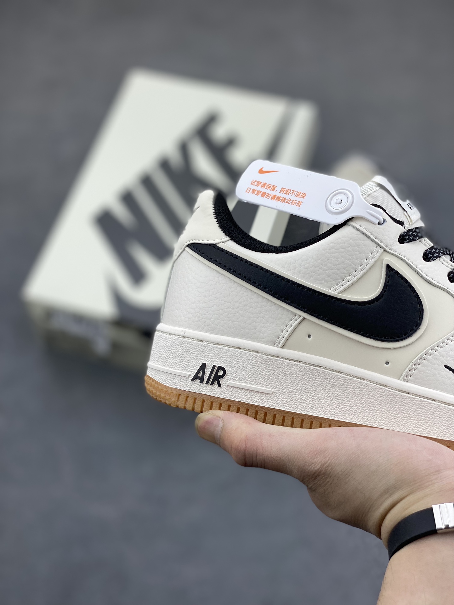 Nike Air Force 1 '07 Low 'Starry Sky' Cream/Black Casual Sneaker HD1689-101 6 i1684347000 8943 4