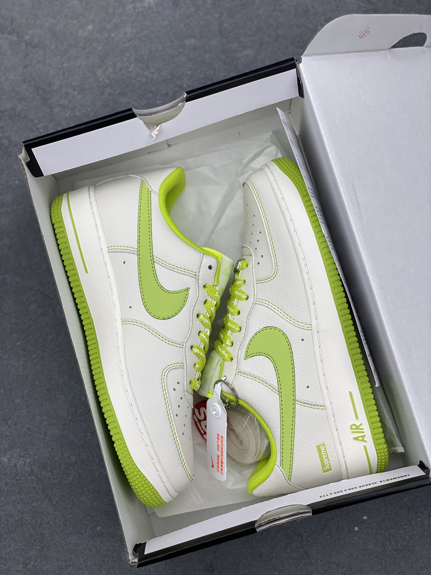 Nike Air Force 1 '07 Low Supreme Apple Green Sneakers - Limited Edition 10 i1684347182 4111 8