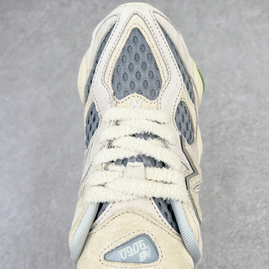 图片[4]-＃纯原特价福利 New Balance NB9060系列 新百伦绒面革网布经典百搭防滑耐磨透气低帮生活休闲鞋 全套原楦原纸板原厂数据开发 进口三明治网面 原装进口翻毛皮料正确绒感卡色 正确中底拉帮中底网布细节 原厂标裁 带紫光防伪 定制后跟透明水晶模块 冲裁组合 大底贴合程度胶水上色把控完美 整洁度挑战全网艺术家 多道序QC把关品质完善 匠心打造 耗时两个月开发完成 工艺极其复杂难度可想而知 新开独立私模大底 全网唯一正确六层组合大底 高端零售专供产物 尺码：36 37 37.5 38 38.5 39 40 40.5 41 42 42.5 43 44 45 46.5-选品中心