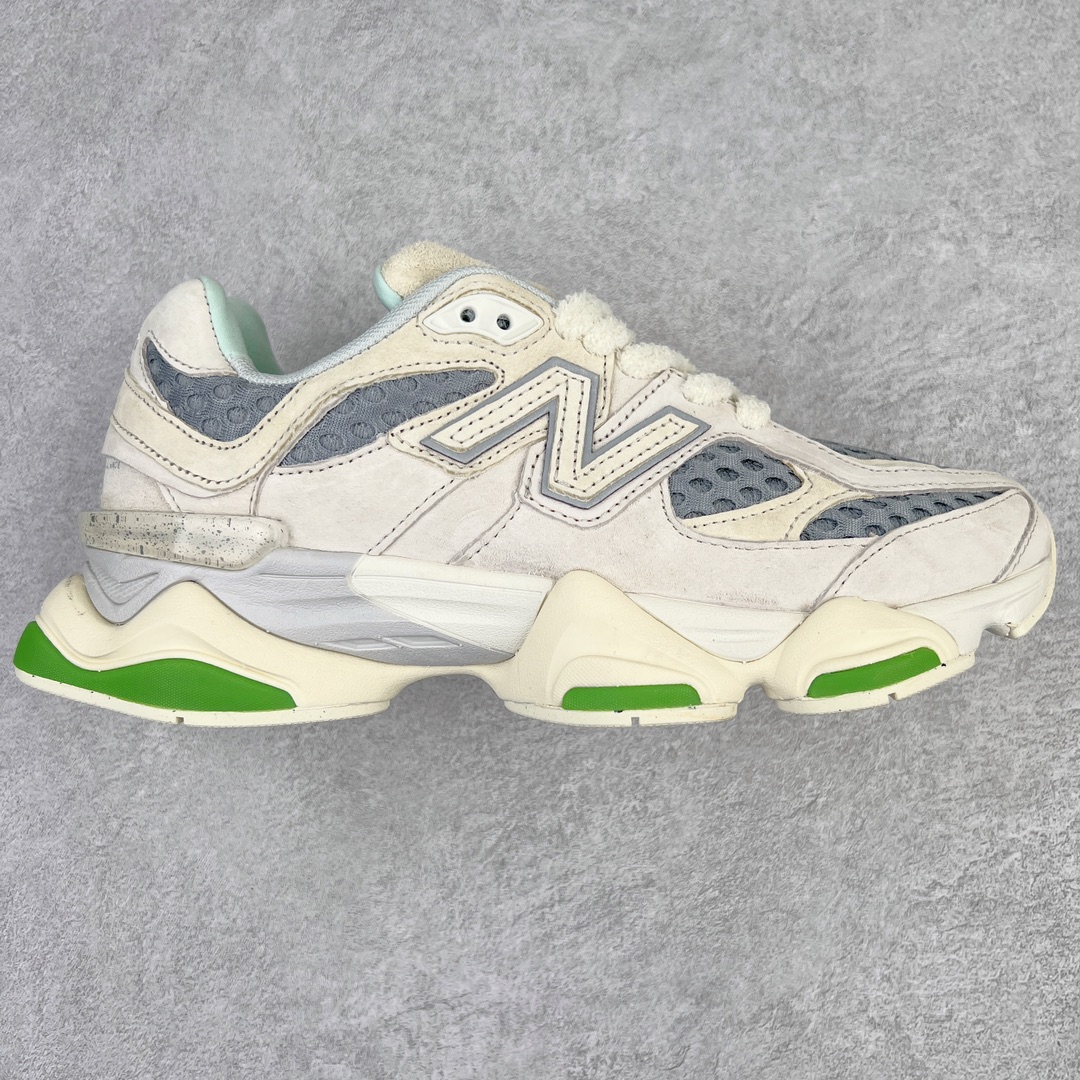 ＃纯原特价福利 New Balance NB9060系列 新百伦绒面革网布经典百搭防滑耐磨透气低帮生活休闲鞋 全套原楦原纸板原厂数据开发 进口三明治网面 原装进口翻毛皮料正确绒感卡色 正确中底拉帮中底网布细节 原厂标裁 带紫光防伪 定制后跟透明水晶模块 冲裁组合 大底贴合程度胶水上色把控完美 整洁度挑战全网艺术家 多道序QC把关品质完善 匠心打造 耗时两个月开发完成 工艺极其复杂难度可想而知 新开独立私模大底 全网唯一正确六层组合大底 高端零售专供产物 尺码：36 37 37.5 38 38.5 39 40 40.5 41 42 42.5 43 44 45 46.5-选品中心