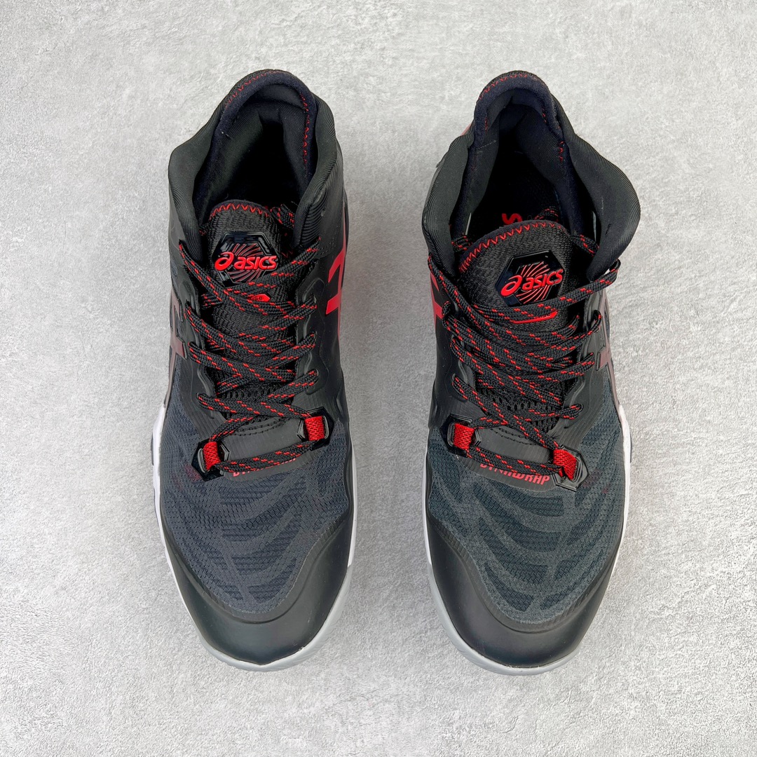 图片[2]-Asics Metarise TOKYO 亚瑟士减震助弹防滑排球鞋 脚后跟搭载后跟稳定 将启动时的横向力化解成纵向力 帮助运动员起跳 中底采用了FLYTEFOAM和FLYTEFOAM PROPEL中底 增加了中底的厚度 提供了更加良好的缓震和回弹性 鞋底的RISETRUSS稳定片 提供稳定的同时可以提高脚步的灵活度 鞋面采用网眼和PU薄膜结合 兼具了鞋款的轻量性和透气性 DYNAWRAP结构 提供良好的包裹性 使脚部更加稳固 FLYTEFOAM PROPEL中底科技 兼顾轻量性和回弹性 让球员起跳后的落地更加柔软舒适 网眼鞋面 穿着舒适 提供良好的透气性 延伸至前掌的RISETRUSS科技 增加推进效果 提供良好的稳定性 NON MAEKING无痕橡胶设计 减少对木地板的损伤 尺码：36 37 37.5 38 39 39.5 40.5 41.5 42 42.5 43.5 44 44.5 45-选品中心