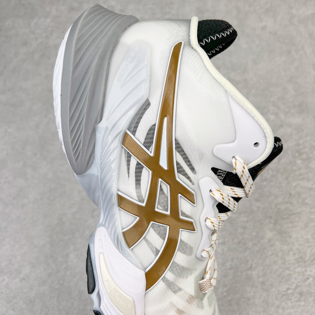 图片[6]-Asics Metarise TOKYO 亚瑟士减震助弹防滑排球鞋 脚后跟搭载后跟稳定 将启动时的横向力化解成纵向力 帮助运动员起跳 中底采用了FLYTEFOAM和FLYTEFOAM PROPEL中底 增加了中底的厚度 提供了更加良好的缓震和回弹性 鞋底的RISETRUSS稳定片 提供稳定的同时可以提高脚步的灵活度 鞋面采用网眼和PU薄膜结合 兼具了鞋款的轻量性和透气性 DYNAWRAP结构 提供良好的包裹性 使脚部更加稳固 FLYTEFOAM PROPEL中底科技 兼顾轻量性和回弹性 让球员起跳后的落地更加柔软舒适 网眼鞋面 穿着舒适 提供良好的透气性 延伸至前掌的RISETRUSS科技 增加推进效果 提供良好的稳定性 NON MAEKING无痕橡胶设计 减少对木地板的损伤 尺码：36 37 37.5 38 39 39.5 40.5 41.5 42 42.5 43.5 44 44.5 45-选品中心