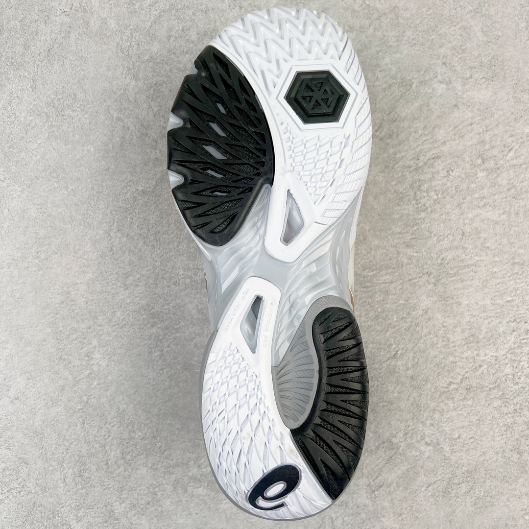 图片[9]-Asics Metarise TOKYO 亚瑟士减震助弹防滑排球鞋 脚后跟搭载后跟稳定 将启动时的横向力化解成纵向力 帮助运动员起跳 中底采用了FLYTEFOAM和FLYTEFOAM PROPEL中底 增加了中底的厚度 提供了更加良好的缓震和回弹性 鞋底的RISETRUSS稳定片 提供稳定的同时可以提高脚步的灵活度 鞋面采用网眼和PU薄膜结合 兼具了鞋款的轻量性和透气性 DYNAWRAP结构 提供良好的包裹性 使脚部更加稳固 FLYTEFOAM PROPEL中底科技 兼顾轻量性和回弹性 让球员起跳后的落地更加柔软舒适 网眼鞋面 穿着舒适 提供良好的透气性 延伸至前掌的RISETRUSS科技 增加推进效果 提供良好的稳定性 NON MAEKING无痕橡胶设计 减少对木地板的损伤 尺码：36 37 37.5 38 39 39.5 40.5 41.5 42 42.5 43.5 44 44.5 45-选品中心