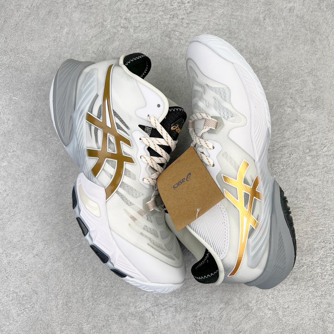 图片[3]-Asics Metarise TOKYO 亚瑟士减震助弹防滑排球鞋 脚后跟搭载后跟稳定 将启动时的横向力化解成纵向力 帮助运动员起跳 中底采用了FLYTEFOAM和FLYTEFOAM PROPEL中底 增加了中底的厚度 提供了更加良好的缓震和回弹性 鞋底的RISETRUSS稳定片 提供稳定的同时可以提高脚步的灵活度 鞋面采用网眼和PU薄膜结合 兼具了鞋款的轻量性和透气性 DYNAWRAP结构 提供良好的包裹性 使脚部更加稳固 FLYTEFOAM PROPEL中底科技 兼顾轻量性和回弹性 让球员起跳后的落地更加柔软舒适 网眼鞋面 穿着舒适 提供良好的透气性 延伸至前掌的RISETRUSS科技 增加推进效果 提供良好的稳定性 NON MAEKING无痕橡胶设计 减少对木地板的损伤 尺码：36 37 37.5 38 39 39.5 40.5 41.5 42 42.5 43.5 44 44.5 45-选品中心