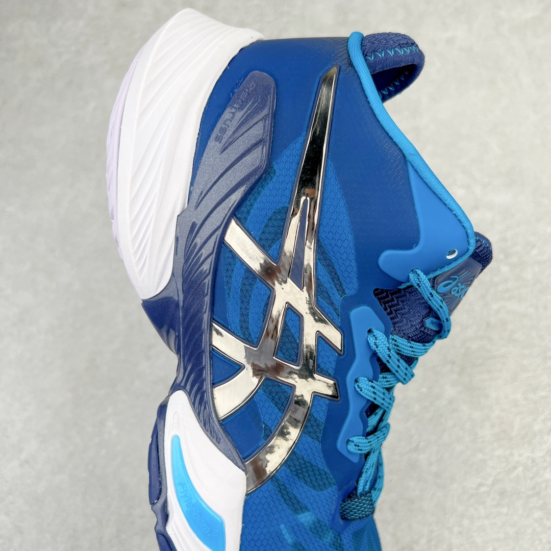 图片[6]-Asics Metarise TOKYO 亚瑟士减震助弹防滑排球鞋 脚后跟搭载后跟稳定 将启动时的横向力化解成纵向力 帮助运动员起跳 中底采用了FLYTEFOAM和FLYTEFOAM PROPEL中底 增加了中底的厚度 提供了更加良好的缓震和回弹性 鞋底的RISETRUSS稳定片 提供稳定的同时可以提高脚步的灵活度 鞋面采用网眼和PU薄膜结合 兼具了鞋款的轻量性和透气性 DYNAWRAP结构 提供良好的包裹性 使脚部更加稳固 FLYTEFOAM PROPEL中底科技 兼顾轻量性和回弹性 让球员起跳后的落地更加柔软舒适 网眼鞋面 穿着舒适 提供良好的透气性 延伸至前掌的RISETRUSS科技 增加推进效果 提供良好的稳定性 NON MAEKING无痕橡胶设计 减少对木地板的损伤 尺码：36 37 37.5 38 39 39.5 40.5 41.5 42 42.5 43.5 44 44.5 45-选品中心