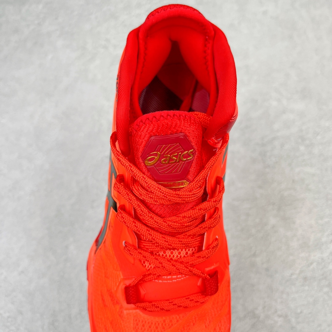 图片[5]-Asics Metarise TOKYO 亚瑟士减震助弹防滑排球鞋 脚后跟搭载后跟稳定 将启动时的横向力化解成纵向力 帮助运动员起跳 中底采用了FLYTEFOAM和FLYTEFOAM PROPEL中底 增加了中底的厚度 提供了更加良好的缓震和回弹性 鞋底的RISETRUSS稳定片 提供稳定的同时可以提高脚步的灵活度 鞋面采用网眼和PU薄膜结合 兼具了鞋款的轻量性和透气性 DYNAWRAP结构 提供良好的包裹性 使脚部更加稳固 FLYTEFOAM PROPEL中底科技 兼顾轻量性和回弹性 让球员起跳后的落地更加柔软舒适 网眼鞋面 穿着舒适 提供良好的透气性 延伸至前掌的RISETRUSS科技 增加推进效果 提供良好的稳定性 NON MAEKING无痕橡胶设计 减少对木地板的损伤 尺码：36 37 37.5 38 39 39.5 40.5 41.5 42 42.5 43.5 44 44.5 45-选品中心