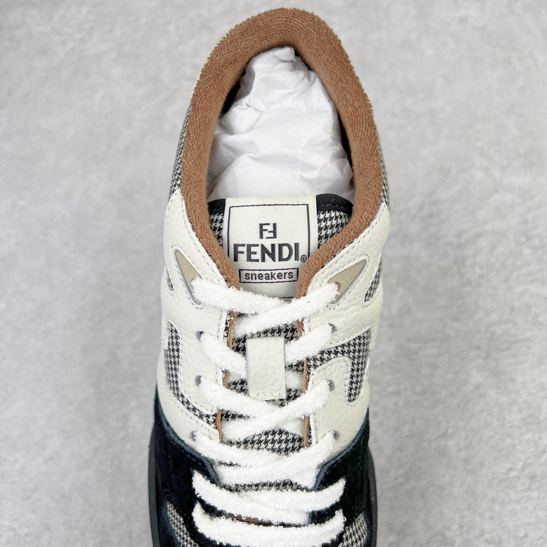 图片[4]-＃S版纯原 FENDI 芬迪 Match sneaters低帮运动鞋 独家定制 全身20几个细节点全部做到一致还原 吊打市面所有版本 独家原装套装配件官方同源 渠道原装订单 全套专柜包装物及配件#鞋底嵌入核心防伪芯片感应装置 FENDI芬迪match最新爆款情侣款运动鞋板鞋原版购入 高工艺无缝细空胶技术 贴楦误差0.05mm,鞋底采用固特异内外锁死工艺 最大限度弯折永不开胶 原鞋一致效果环保无味 鞋面采用麂皮和皮革拼接组合 logo内里采用毛巾绒里 上脚超级柔软 轻便 舒适搭配卫衣 尺码：35 36 37 38 39 40 41 42 43 44 45-选品中心