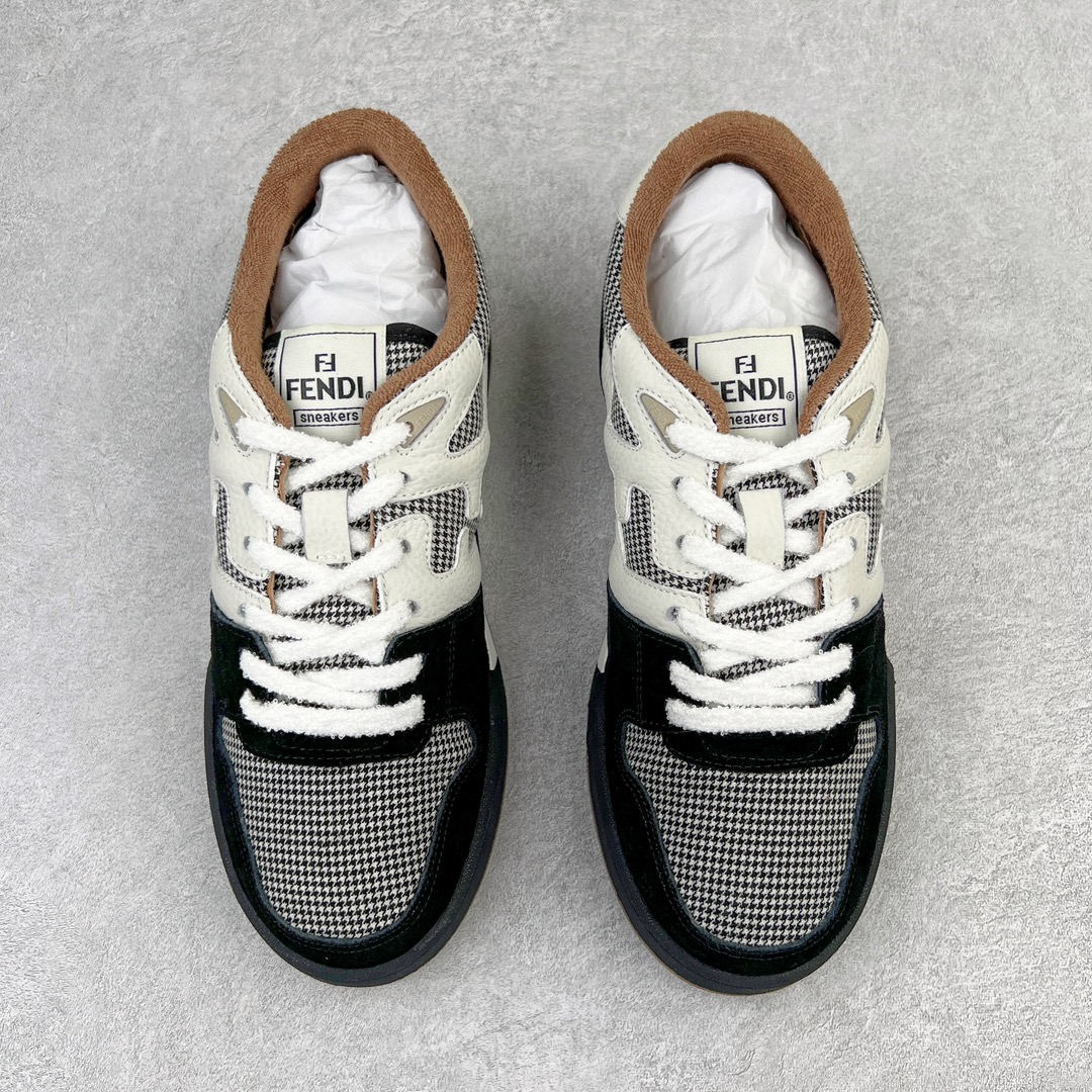 图片[2]-＃S版纯原 FENDI 芬迪 Match sneaters低帮运动鞋 独家定制 全身20几个细节点全部做到一致还原 吊打市面所有版本 独家原装套装配件官方同源 渠道原装订单 全套专柜包装物及配件#鞋底嵌入核心防伪芯片感应装置 FENDI芬迪match最新爆款情侣款运动鞋板鞋原版购入 高工艺无缝细空胶技术 贴楦误差0.05mm,鞋底采用固特异内外锁死工艺 最大限度弯折永不开胶 原鞋一致效果环保无味 鞋面采用麂皮和皮革拼接组合 logo内里采用毛巾绒里 上脚超级柔软 轻便 舒适搭配卫衣 尺码：35 36 37 38 39 40 41 42 43 44 45-选品中心