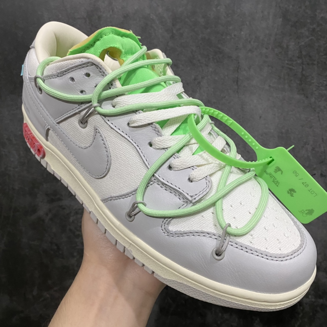 图片[3]-【yh版纯原】Off White x Dunk 50色联名nNO.07配色 货号：DM1602-108n市场版本都在清货 此版本一直未调价n细节品质毋庸置疑 高端零售首选版本 尺码：36-47.5-莆田鞋批发中心