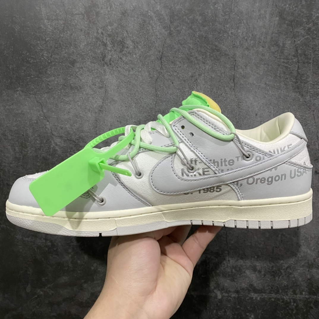 图片[2]-【yh版纯原】Off White x Dunk 50色联名nNO.07配色 货号：DM1602-108n市场版本都在清货 此版本一直未调价n细节品质毋庸置疑 高端零售首选版本 尺码：36-47.5-莆田鞋批发中心