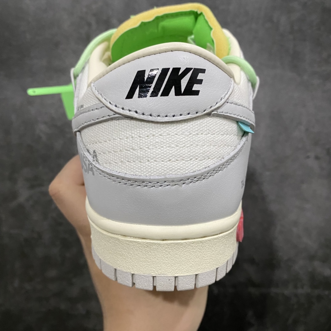 图片[4]-【yh版纯原】Off White x Dunk 50色联名nNO.07配色 货号：DM1602-108n市场版本都在清货 此版本一直未调价n细节品质毋庸置疑 高端零售首选版本 尺码：36-47.5-莆田鞋批发中心