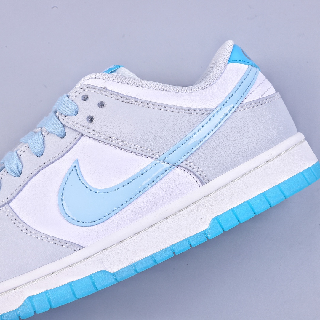 Nike SB Dunk Low Light Gray White Blue Sky FN3433-141