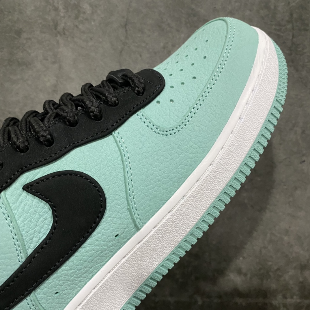 450 【Top版本】TIFFANY & CO. X Nike Air Force1 Low "1837" 蒂芙尼联名空军一号潮流复古低帮板鞋 DZ1382-002