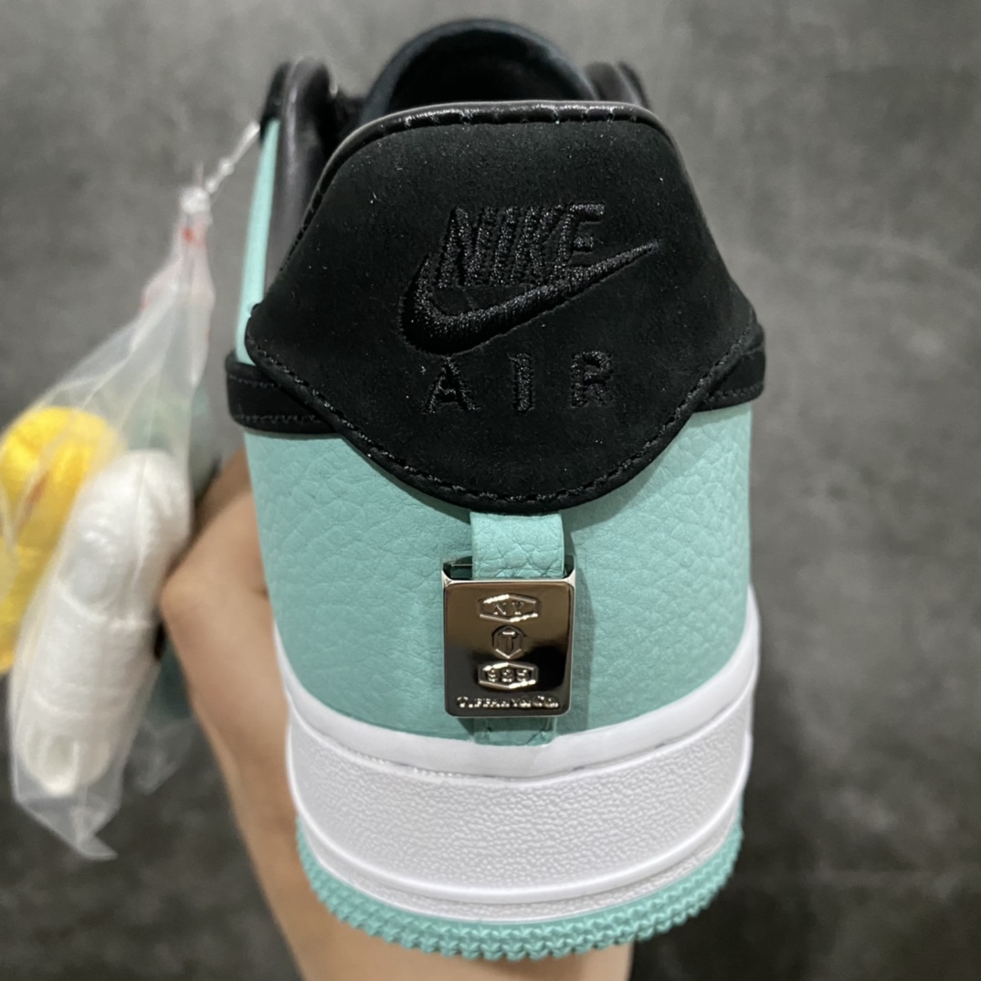 450 【Top版本】TIFFANY & CO. X Nike Air Force1 Low "1837" 蒂芙尼联名空军一号潮流复古低帮板鞋 DZ1382-002