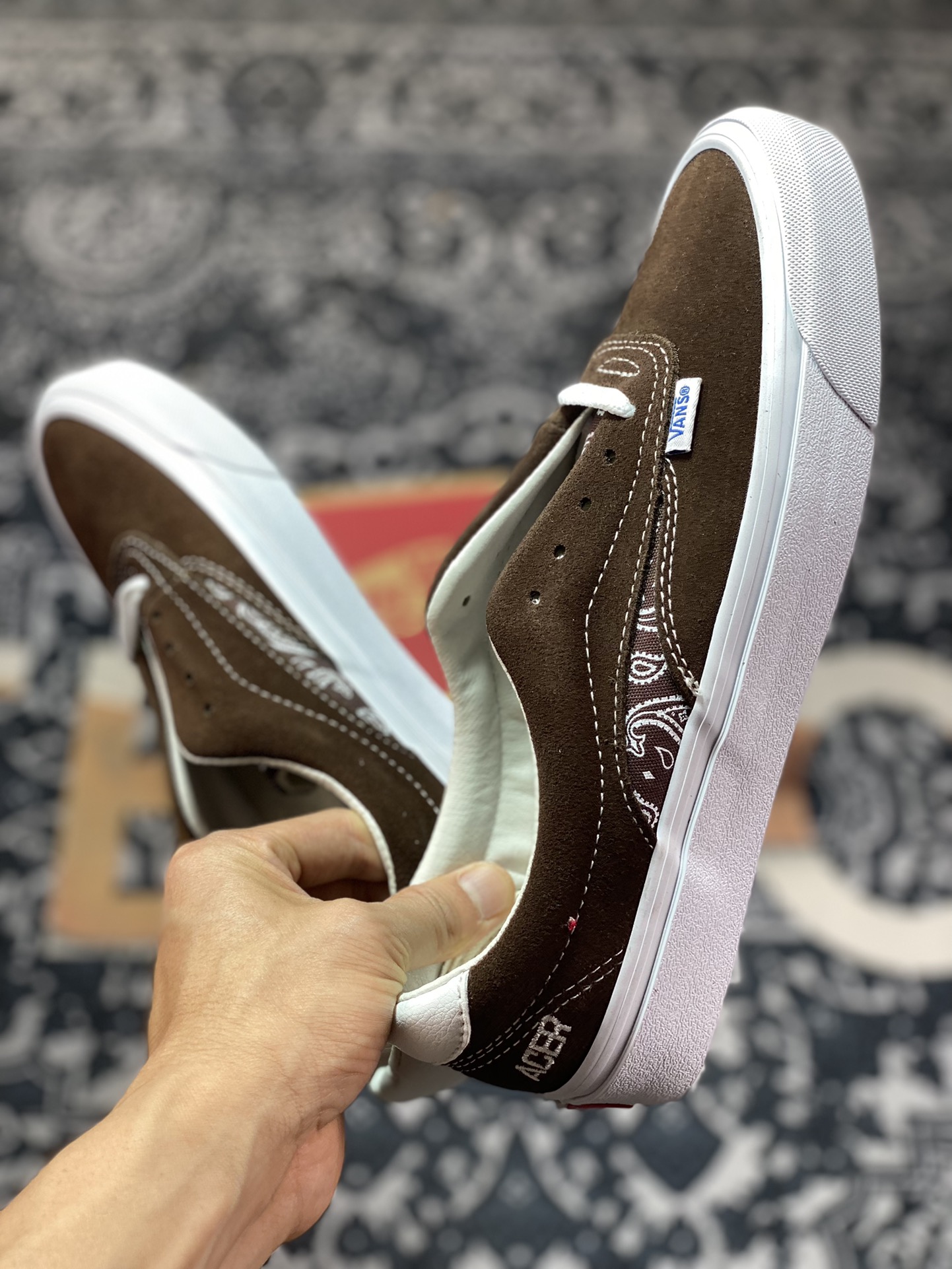 Vans Acer Ni SP Suede with Cashew Flower