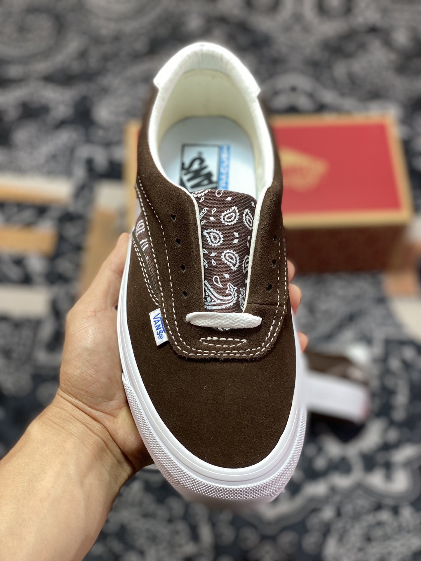 Vans Acer Ni SP Suede with Cashew Flower