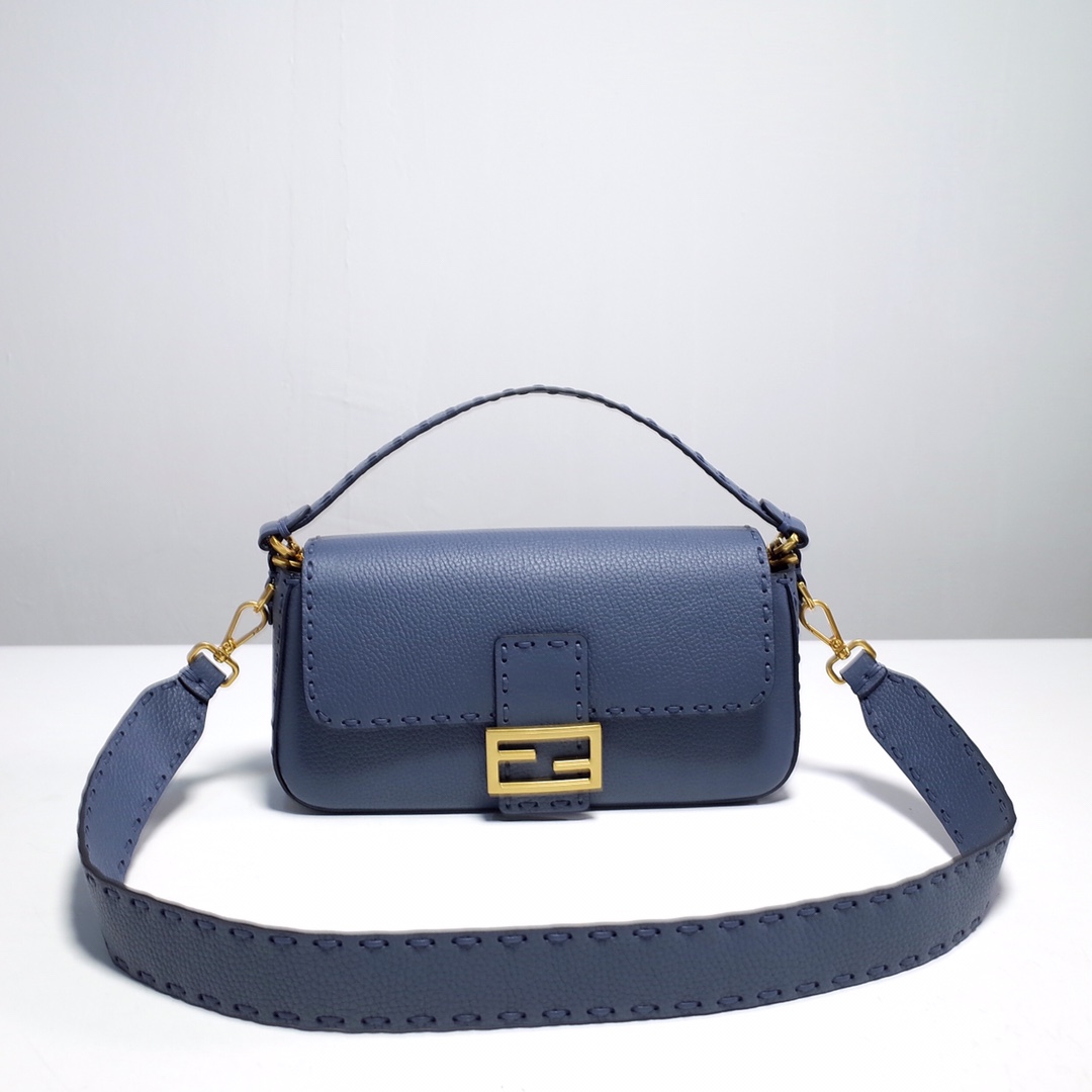 Fendi Bags Handbags Blue Gold Vintage Baguette