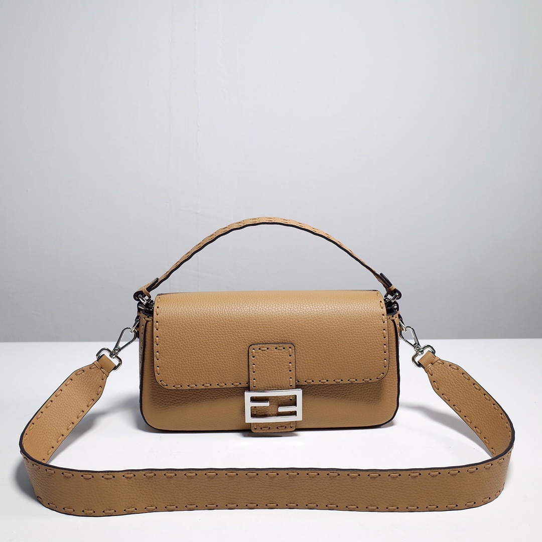 Replica 2023 Perfect Luxury
 Fendi Bags Handbags Silver Baguette