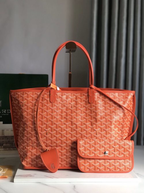 Goyard Anjou Reversible Tote Bag Small, Premium Leather, Cotton-Linen Blend 1 Goyard Anjou Reversible Tote Bag Small, Premium Leather, Cotton-Linen Blend