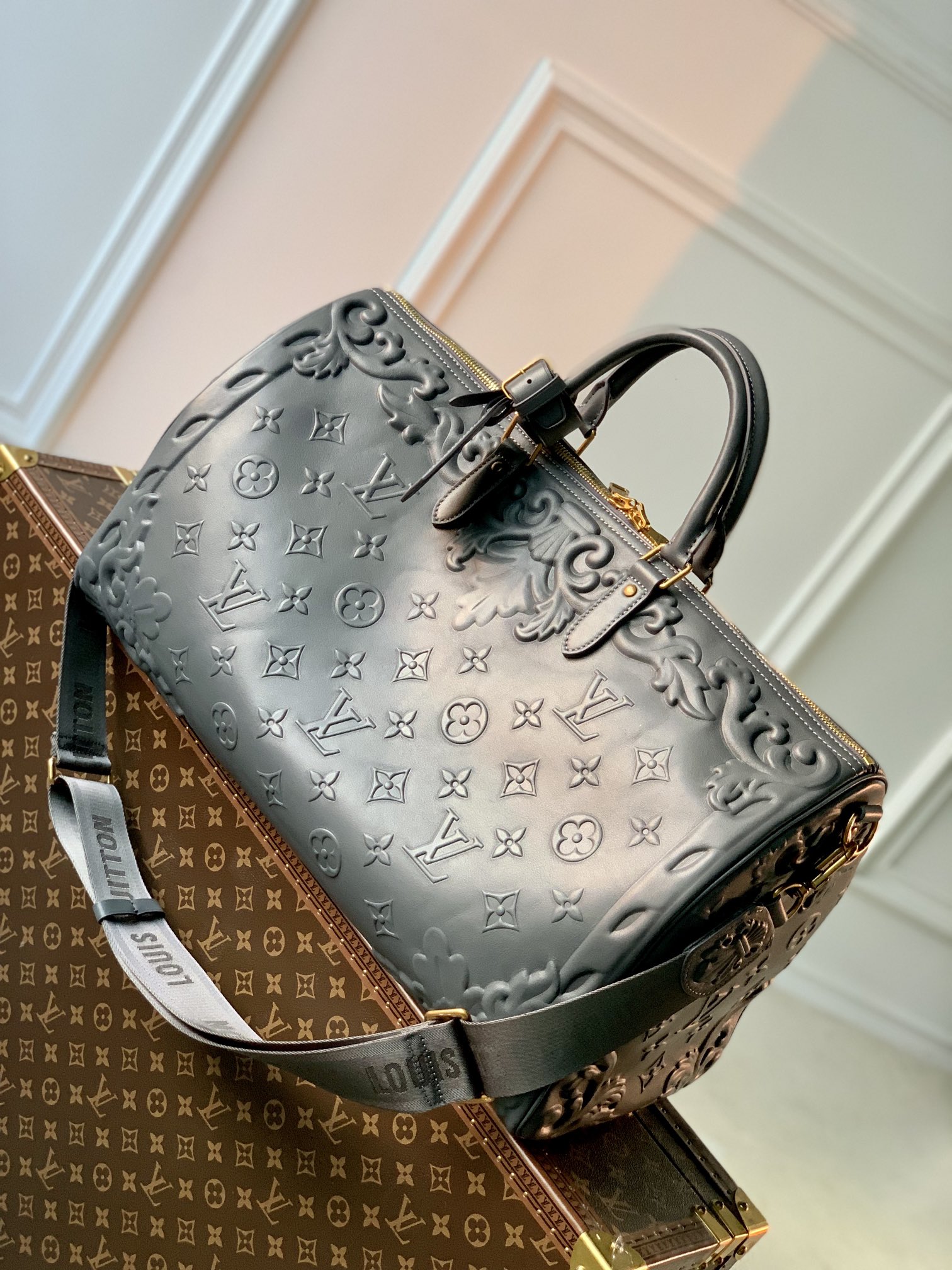 Luxury Cheap
 Louis Vuitton LV Keepall Travel Bags Cowhide M21845