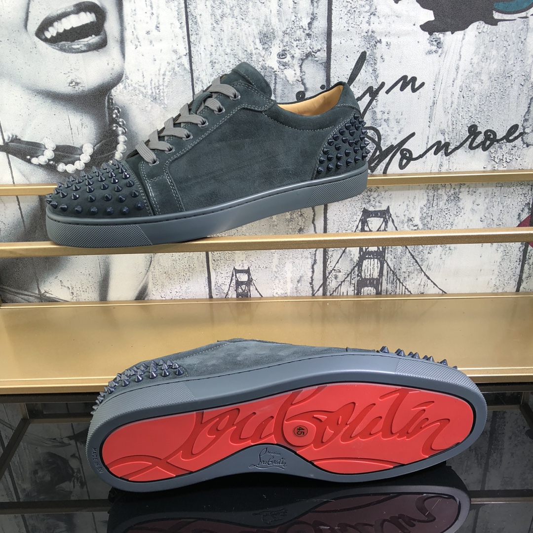 250christian louboutin(CL) Estilo completo , zapatos de tabla casuales Modelos calientes exclusivos 