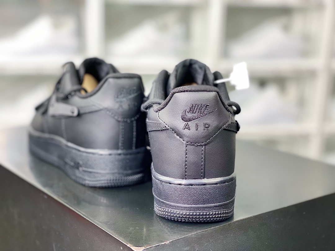 Air Force 1'07 Low Retro SP Air Force One low-top classic sneakers ”All Black Samurai Tie Rope” DD8959-001