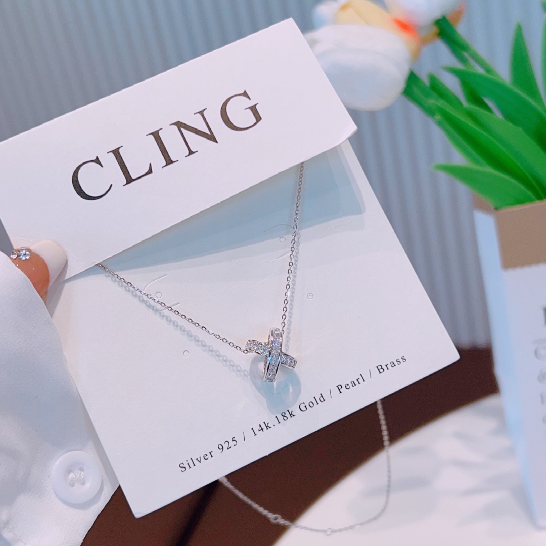 柔らか高品質シルバーネックレスゴールド 卒業