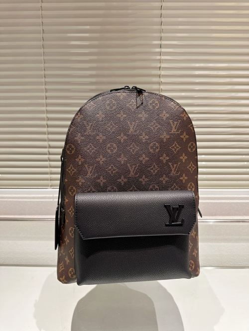 Louis Vuitton Monogram Canvas Hot Springs Backpack,30 x 45cm 1 Louis Vuitton Monogram Canvas Hot Springs Backpack,30 x 45cm