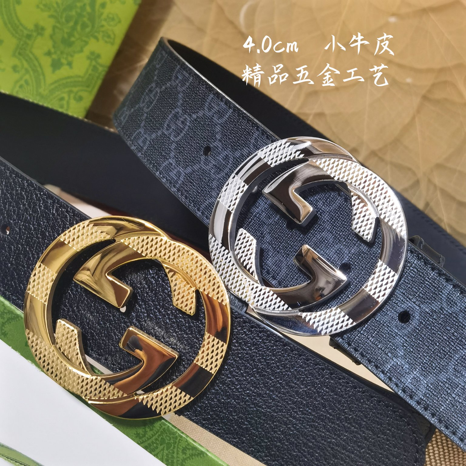 Gucci经典款面进口原厂皮搭配原厂