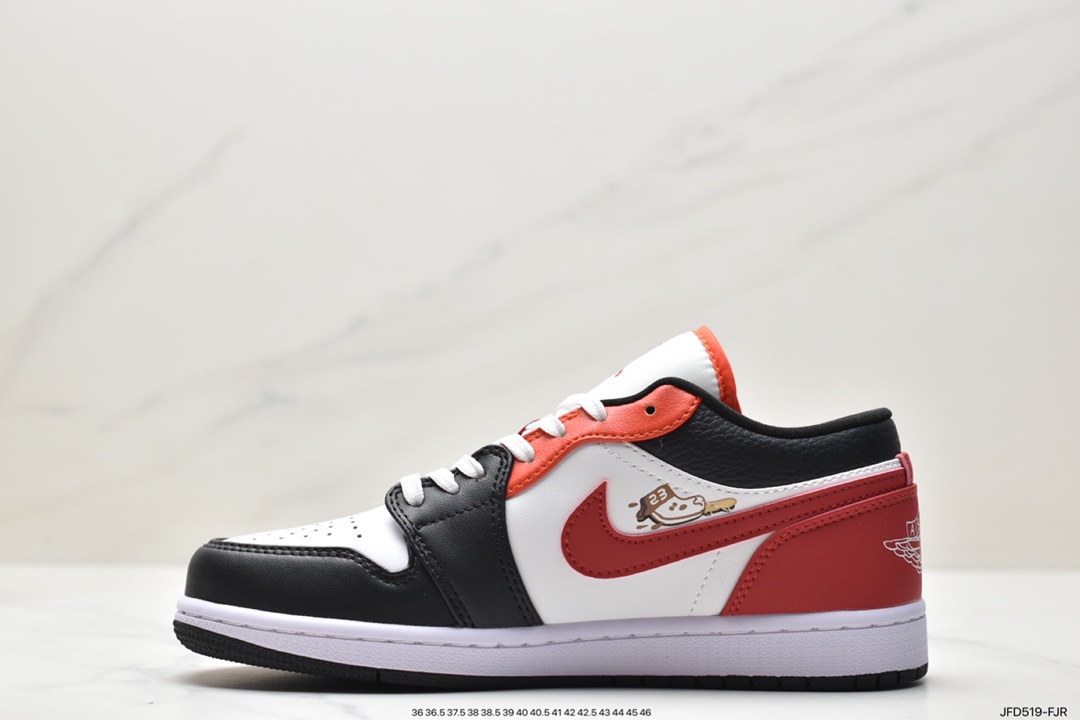 Air Jordan 1 Low ”Flaming Swoosh” From the court to the street FJ7222-101