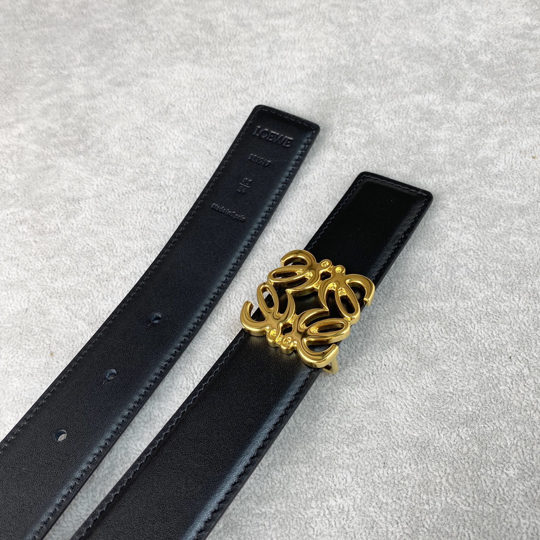Loewe罗意w经典款！平纹小牛皮腰