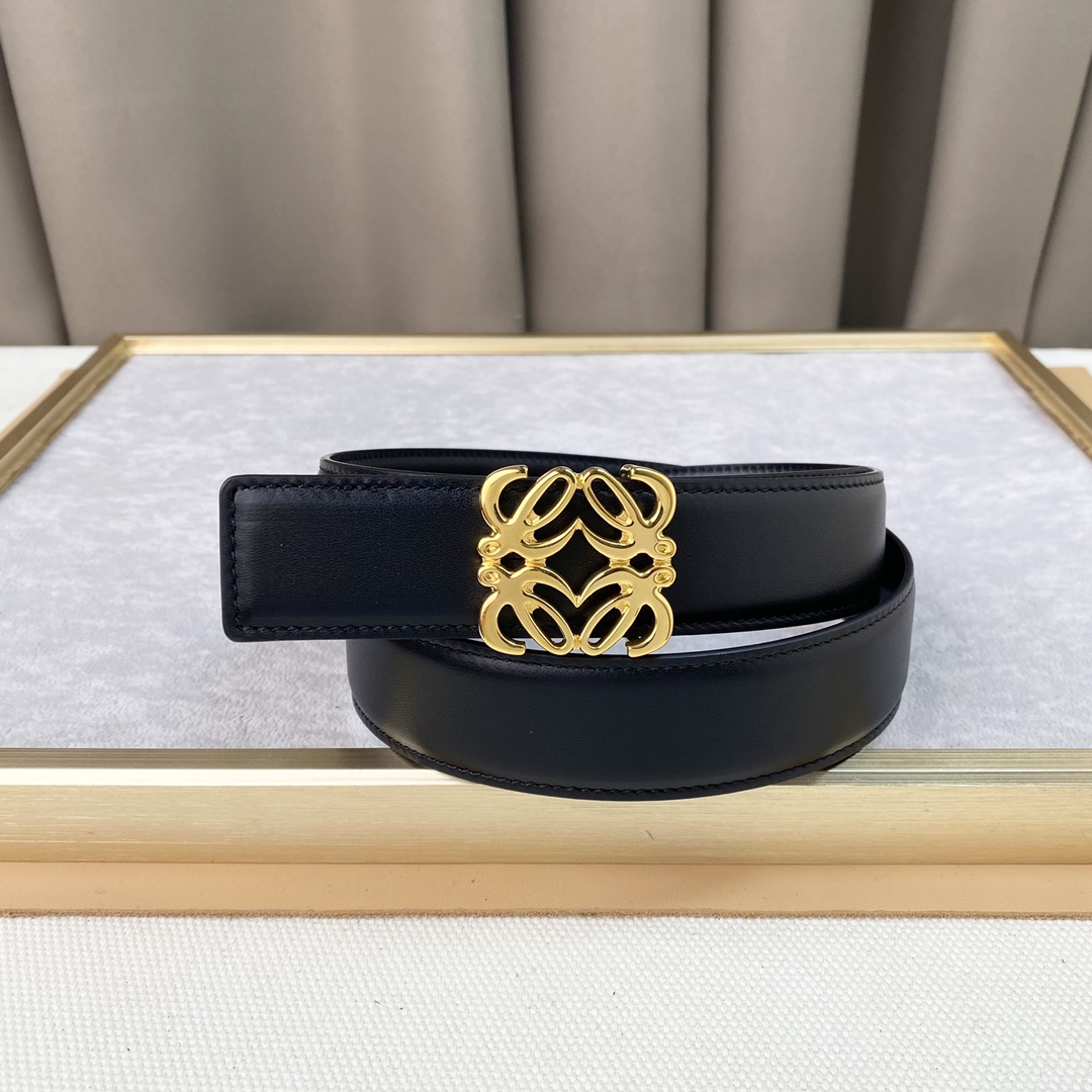 Loewe罗意w经典款！平纹小牛皮腰