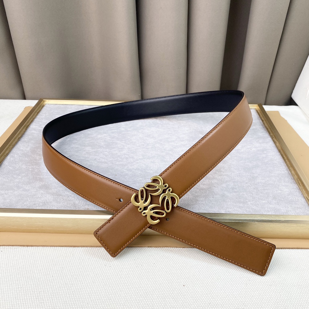 Loewe罗意w经典款！平纹小牛皮腰