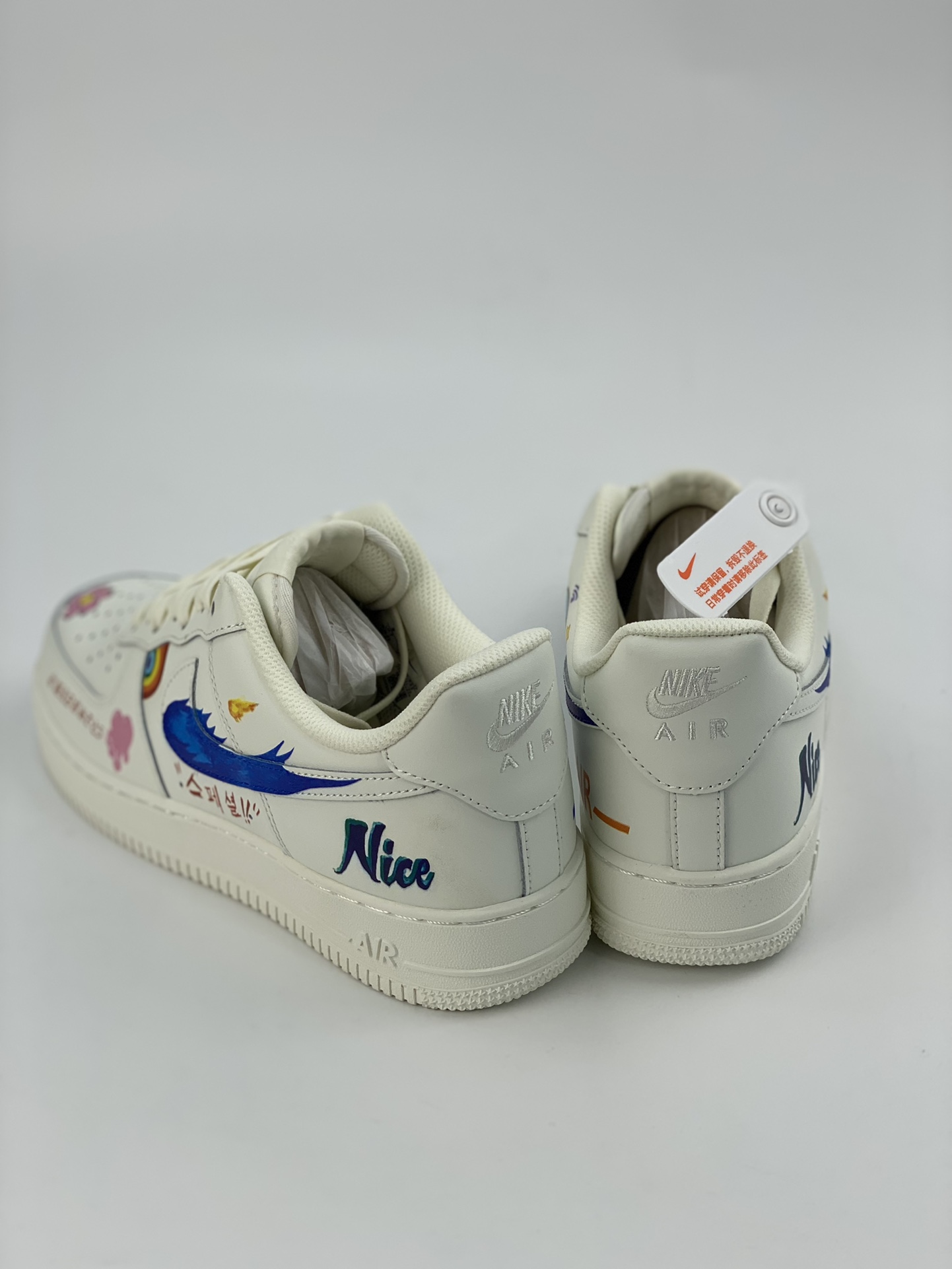 Nike Air Force 1 Low 07 Comic Element Chemical Formula CW2288-333