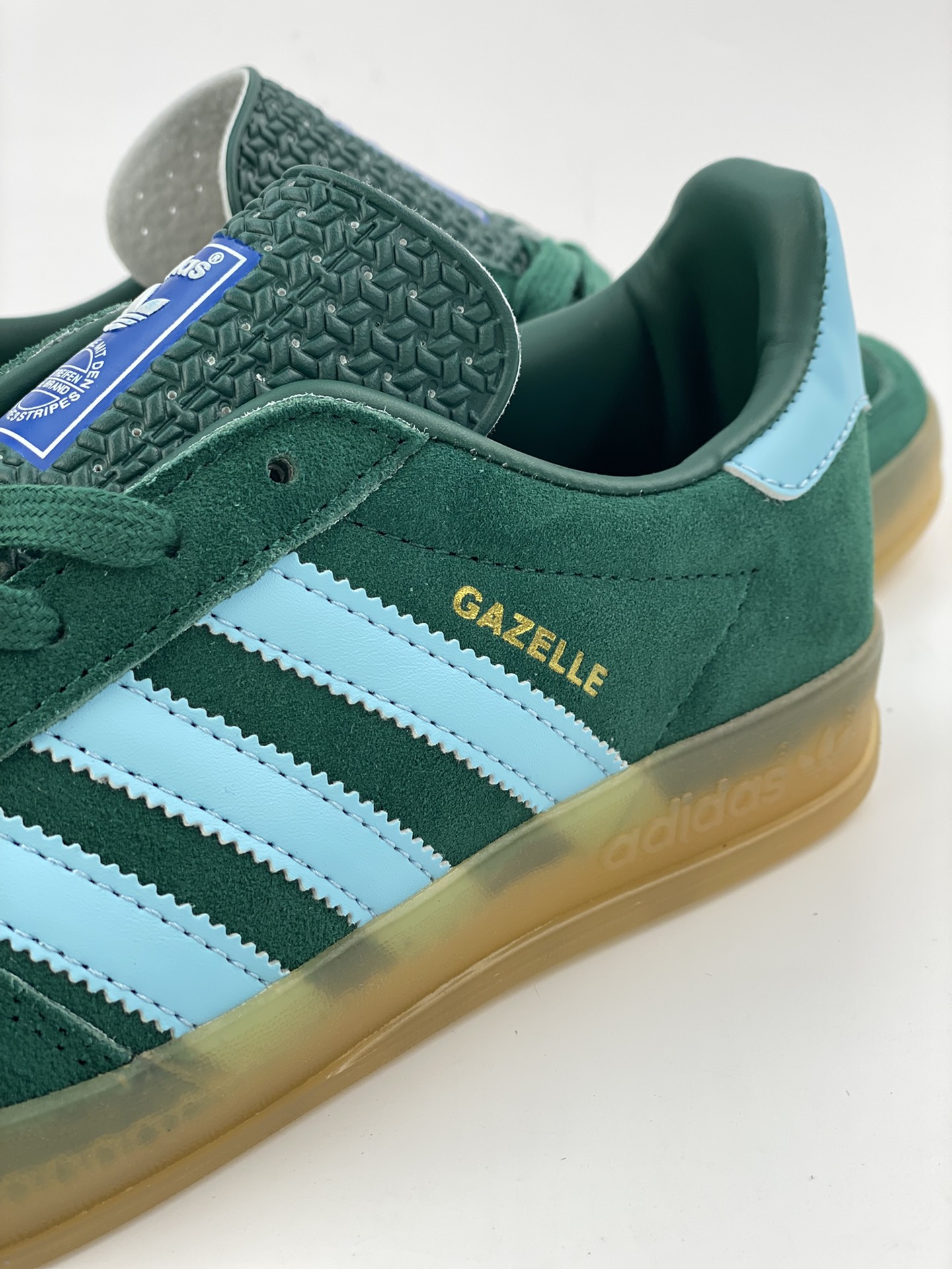 Adidas Originals Gazelle Indoor Clover casual non-slip wear-resistant low-top sneakers IG9979