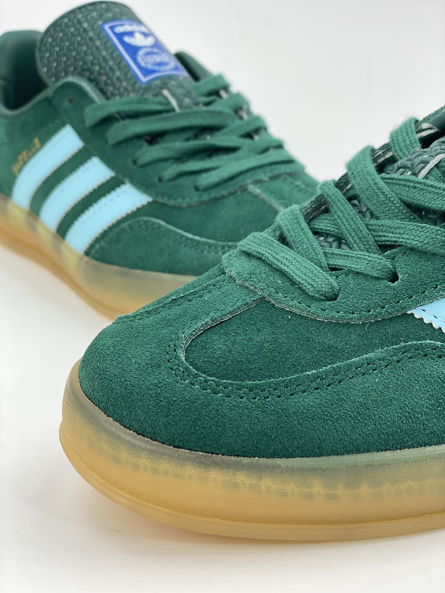 Adidas Originals Gazelle Indoor Clover casual non-slip wear-resistant low-top sneakers IG9979